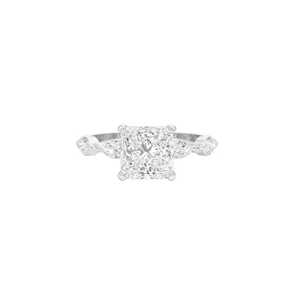 DLR001520 18 KT / White Gold / 22