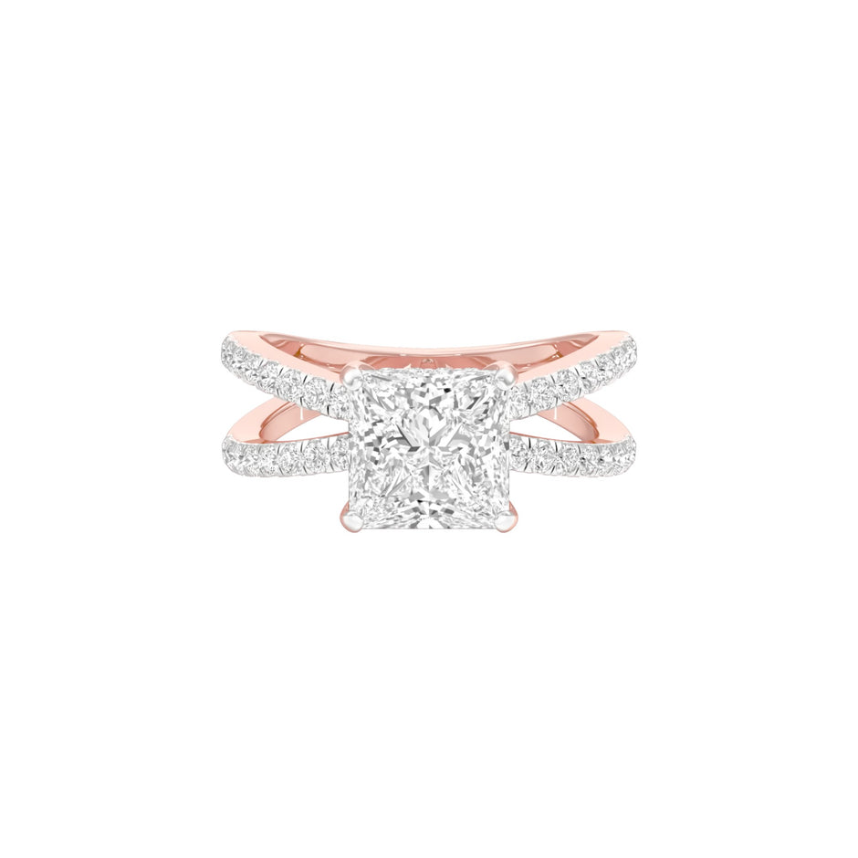 DLR001521 18 KT / Rose Gold / 22