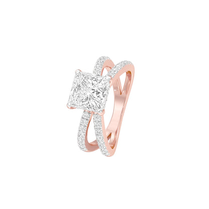 DLR001521 18 KT / Rose Gold / 22