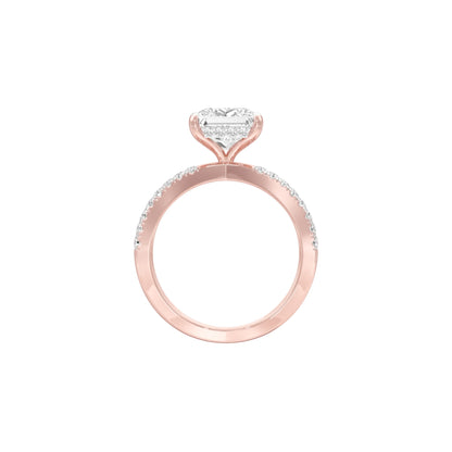 DLR001521 18 KT / Rose Gold / 22