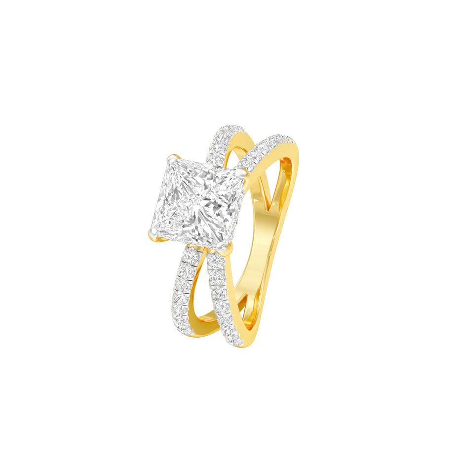 DLR001521 18 KT / Yellow Gold / 22