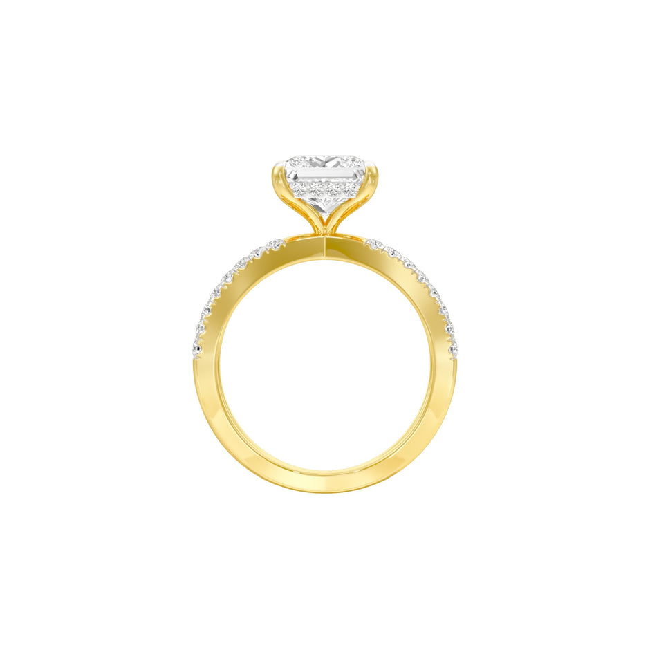 DLR001521 18 KT / Yellow Gold / 22