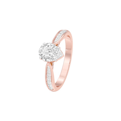 DLR001522 18 KT / Rose Gold / 22
