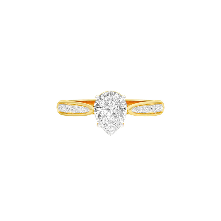 DLR001522 18 KT / Yellow Gold / 22