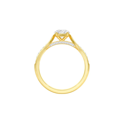 DLR001522 18 KT / Yellow Gold / 22