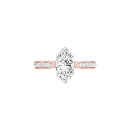 DLR001523 18 KT / Rose Gold / 22