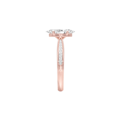DLR001523 18 KT / Rose Gold / 22