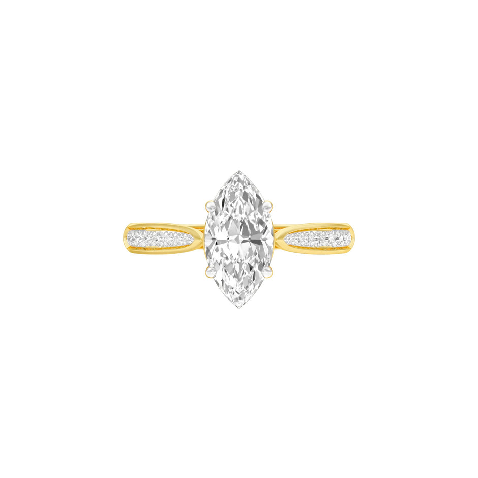 DLR001523 18 KT / Yellow Gold / 22