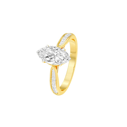 DLR001523 18 KT / Yellow Gold / 22