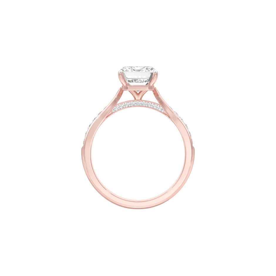 DLR001524 18 KT / Rose Gold / 22