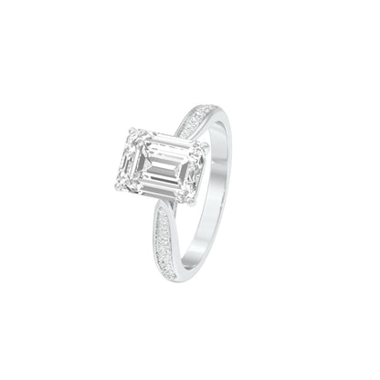 DLR001524 18 KT / White Gold / 22