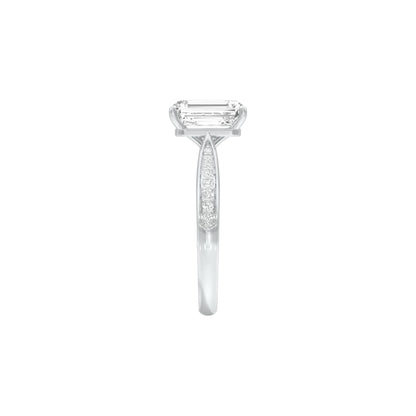 DLR001524 18 KT / White Gold / 22