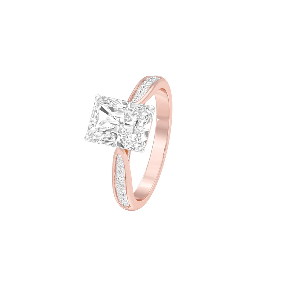 DLR001525 18 KT / Rose Gold / 22
