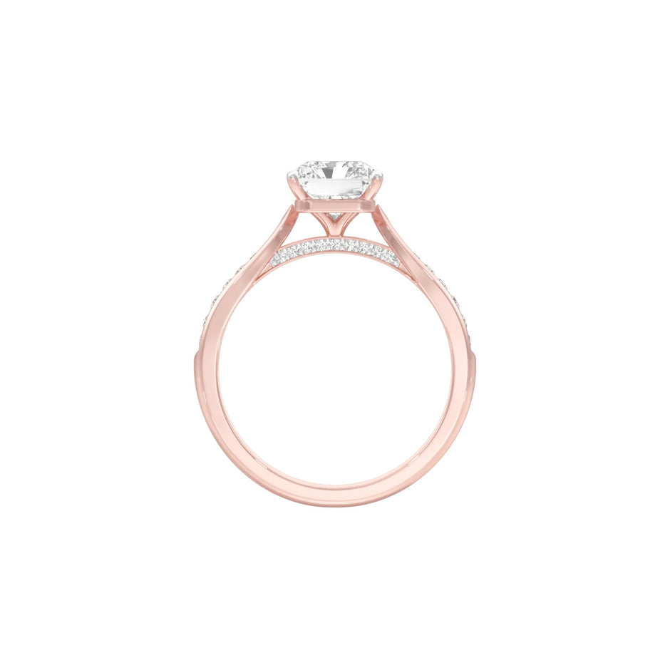DLR001525 18 KT / Rose Gold / 22