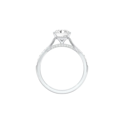 DLR001525 18 KT / White Gold / 22
