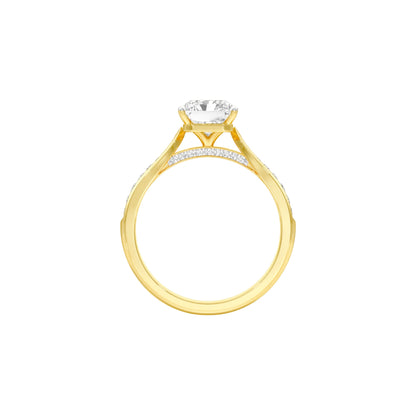 DLR001525 18 KT / Yellow Gold / 22