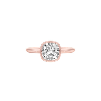 Our First Light Diamond Engagement Ring 18 KT / Rose Gold / 22