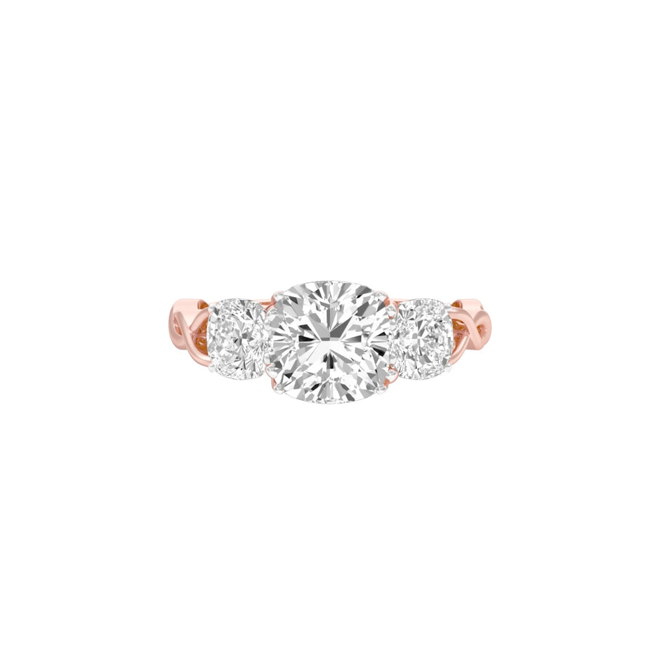 DLR001529 18 KT / Rose Gold / 22