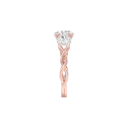 DLR001529 18 KT / Rose Gold / 22