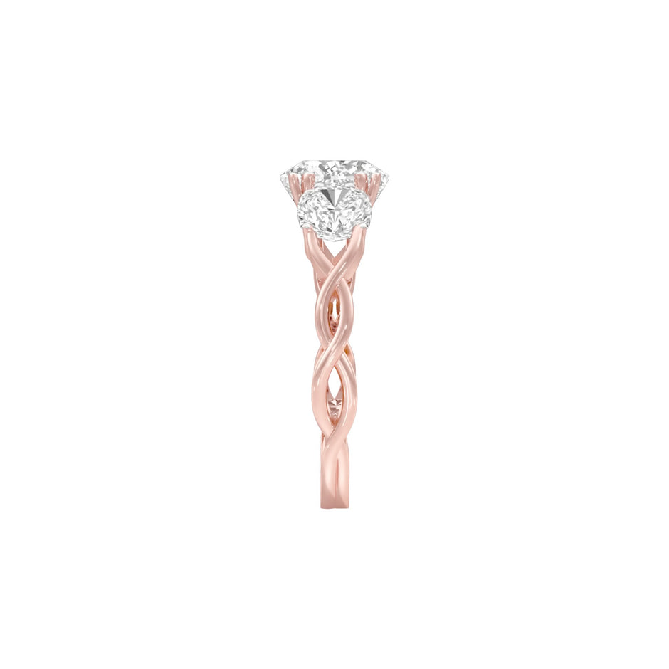 DLR001529 18 KT / Rose Gold / 22