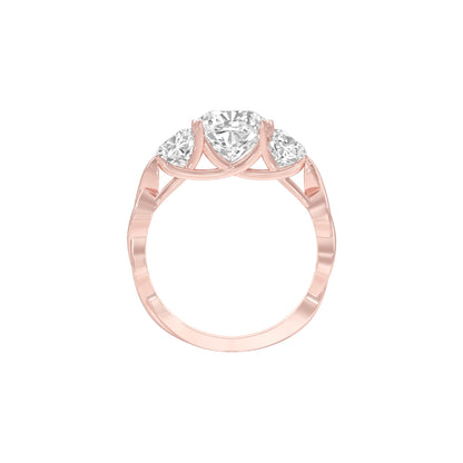 DLR001529 18 KT / Rose Gold / 22
