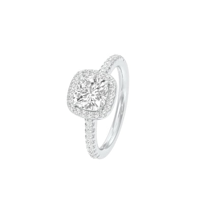 DLR001531 18 KT / White Gold / 22