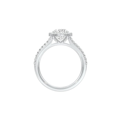 DLR001531 18 KT / White Gold / 22
