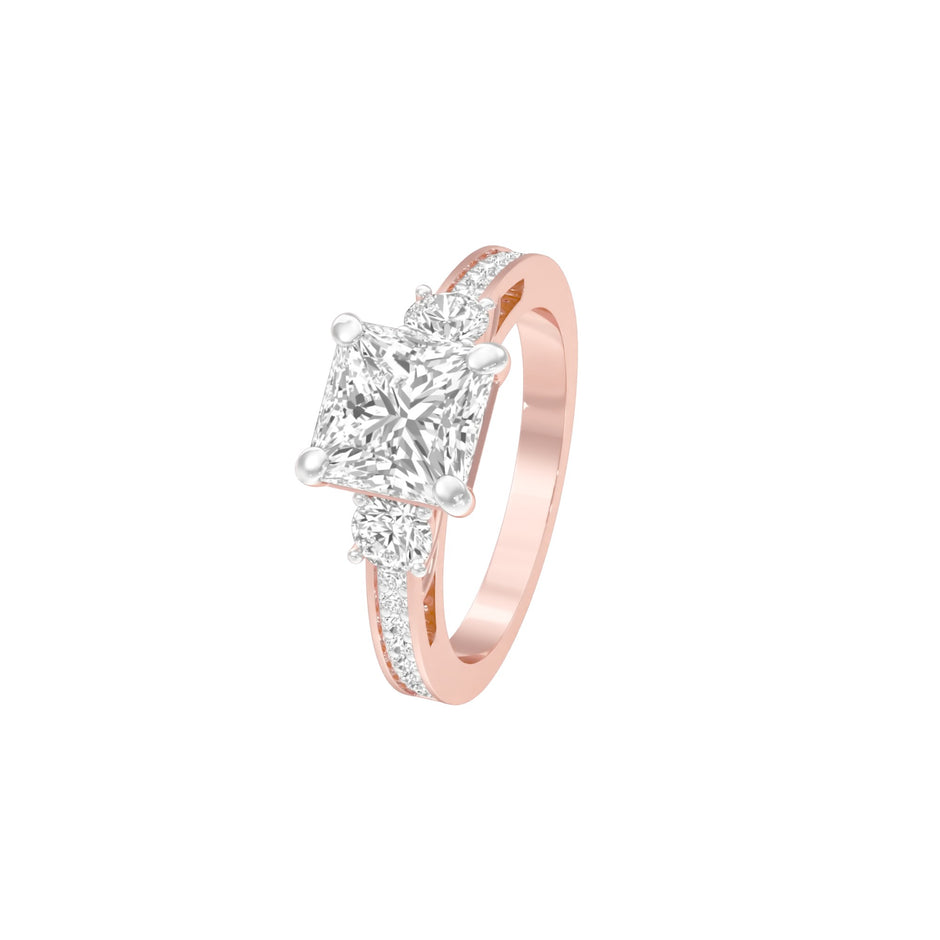 DLR001532 18 KT / Rose Gold / 22