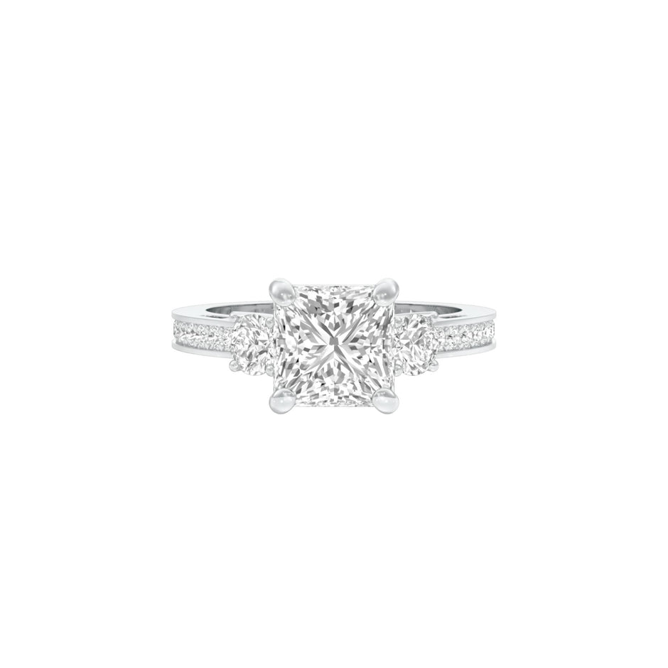 DLR001532 18 KT / White Gold / 22