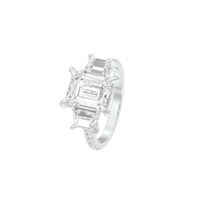 DLR001534 18 KT / White Gold / 22