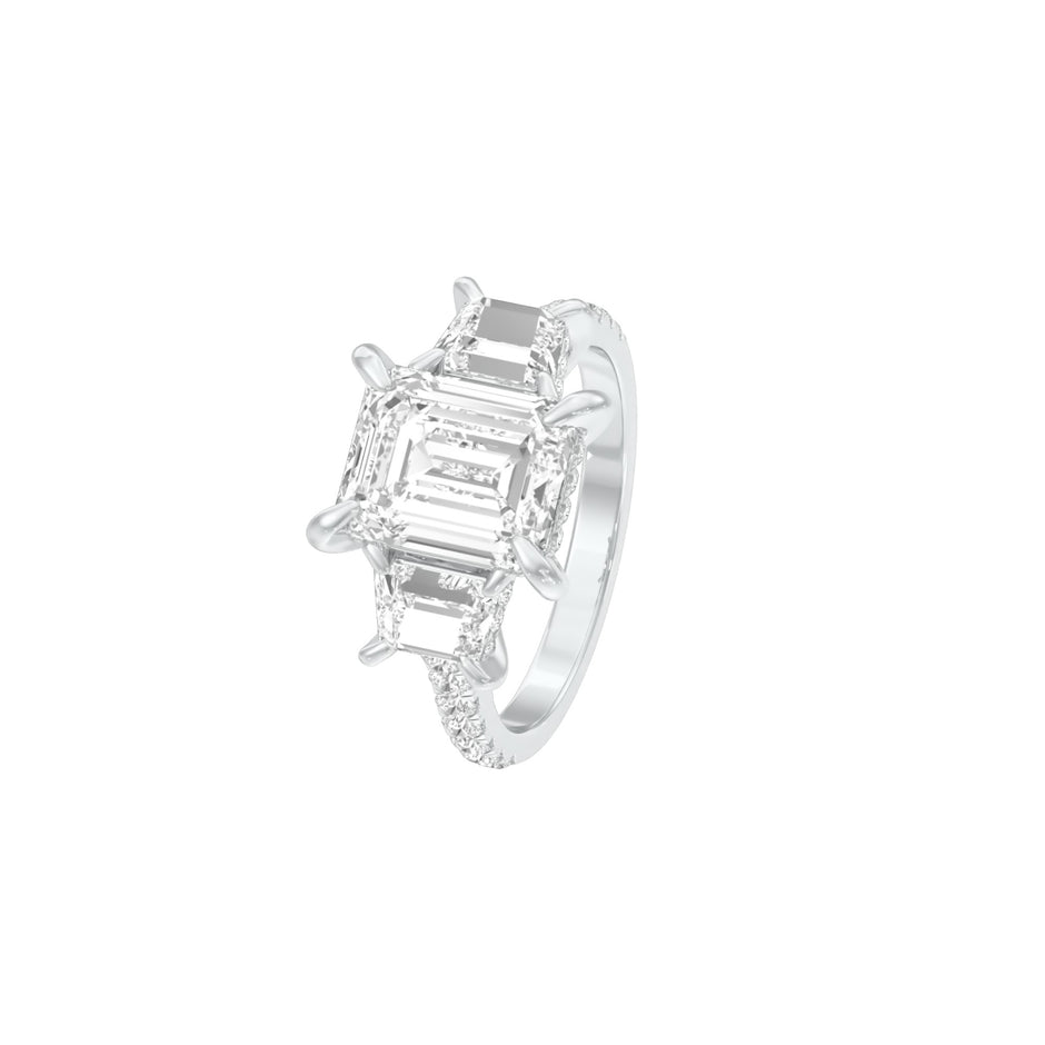 DLR001534 18 KT / White Gold / 22