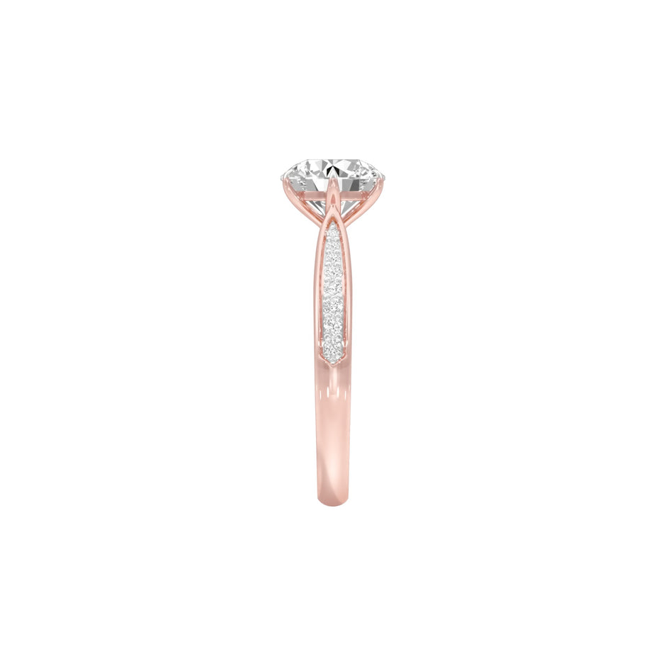 DLR001536 18 KT / Rose Gold / 22