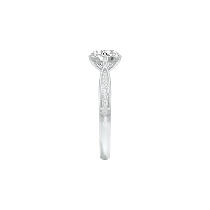 DLR001536 18 KT / White Gold / 22
