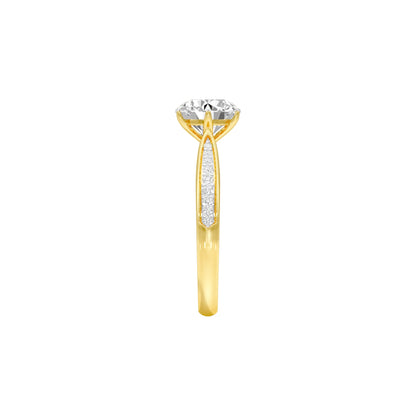 DLR001536 18 KT / Yellow Gold / 22