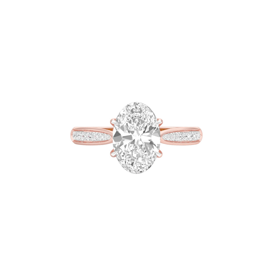 DLR001537 18 KT / Rose Gold / 22