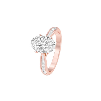 DLR001537 18 KT / Rose Gold / 22