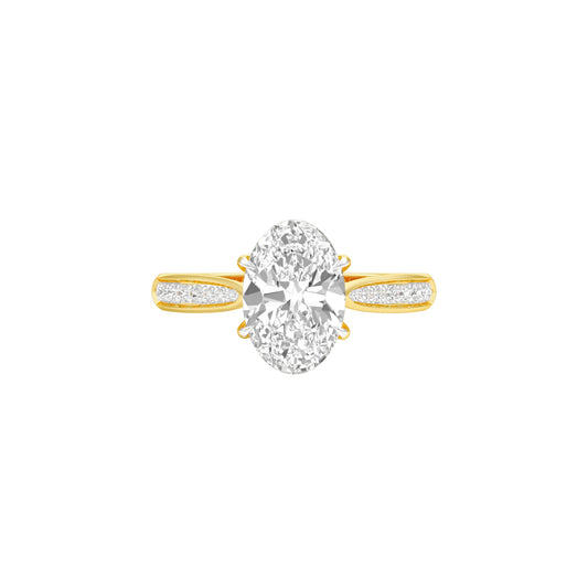 DLR001537 18 KT / Yellow Gold / 22