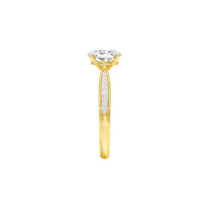 DLR001538 18 KT / Yellow Gold / 22
