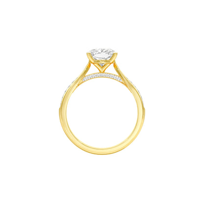 DLR001538 18 KT / Yellow Gold / 22