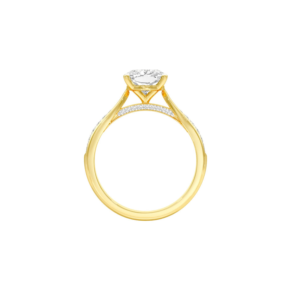 DLR001538 18 KT / Yellow Gold / 22