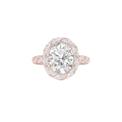 DLR001540 18 KT / Rose Gold / 22