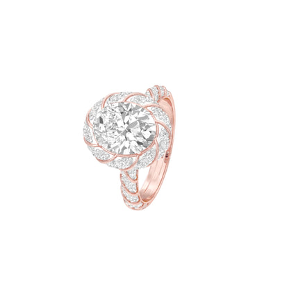 DLR001540 18 KT / Rose Gold / 22