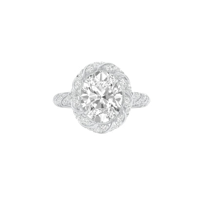 DLR001540 18 KT / White Gold / 22