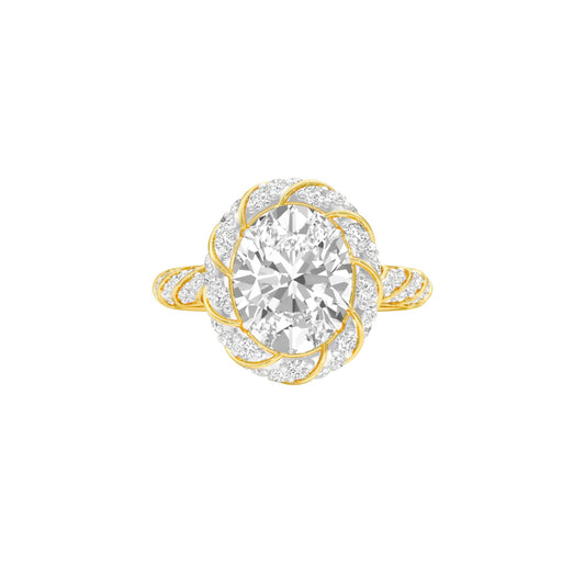 DLR001540 18 KT / Yellow Gold / 22