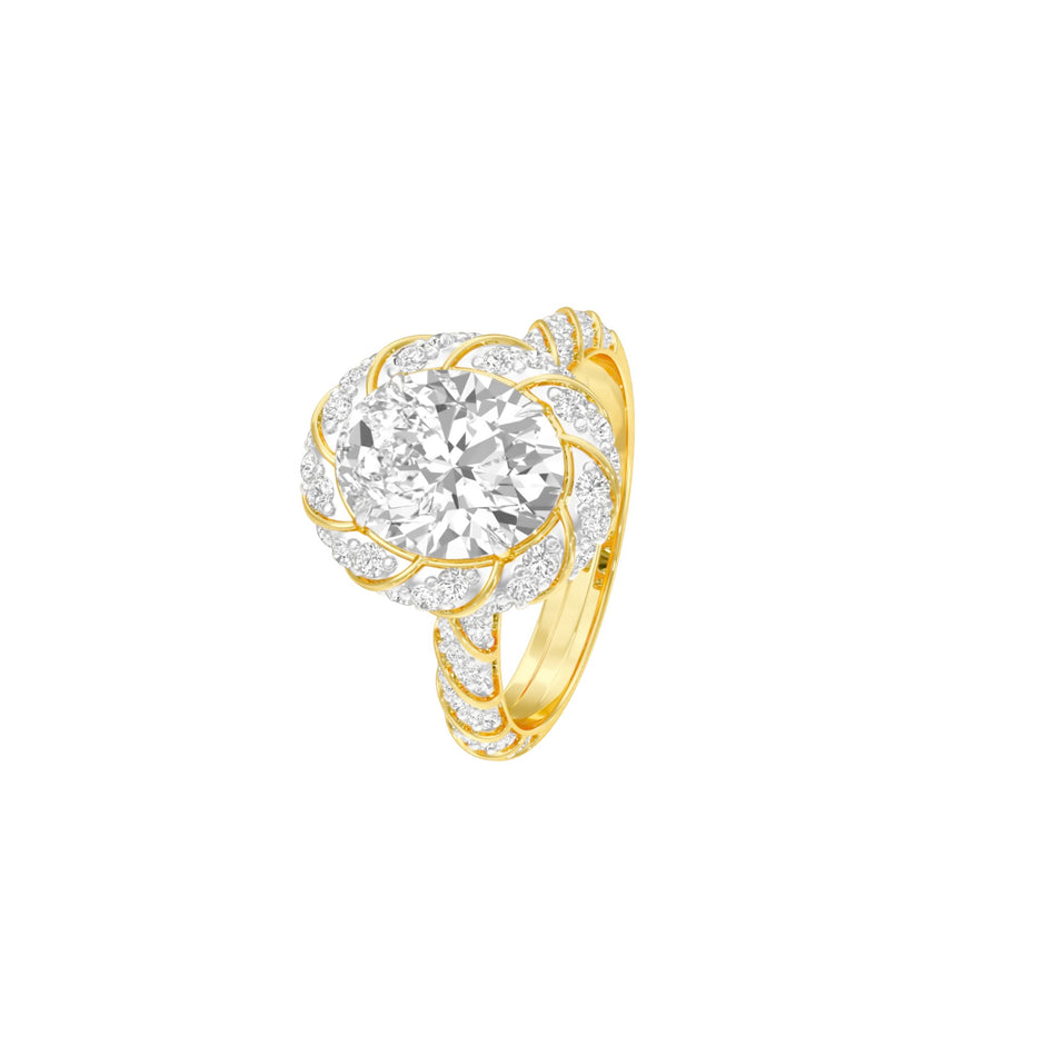 DLR001540 18 KT / Yellow Gold / 22