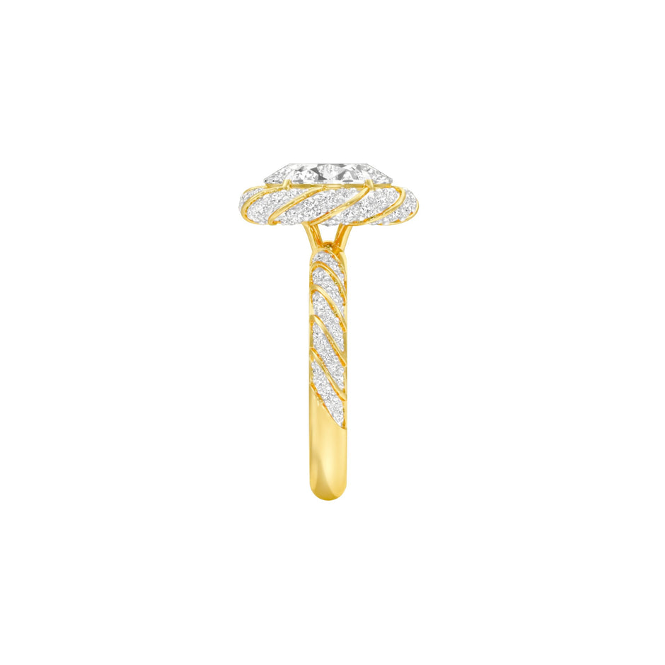 DLR001540 18 KT / Yellow Gold / 22