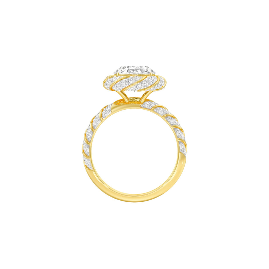 DLR001540 18 KT / Yellow Gold / 22