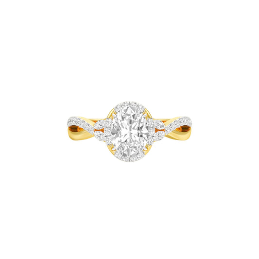 DLR001541 18 KT / Yellow Gold / 22