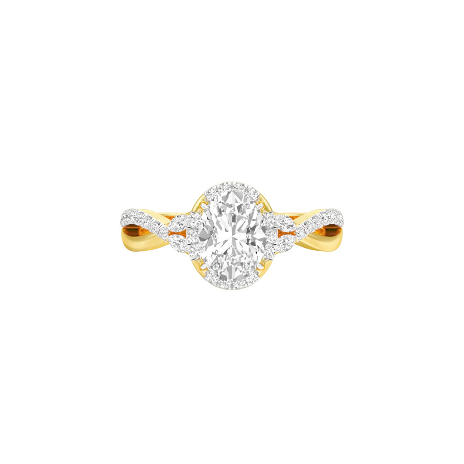DLR001541 18 KT / Yellow Gold / 22