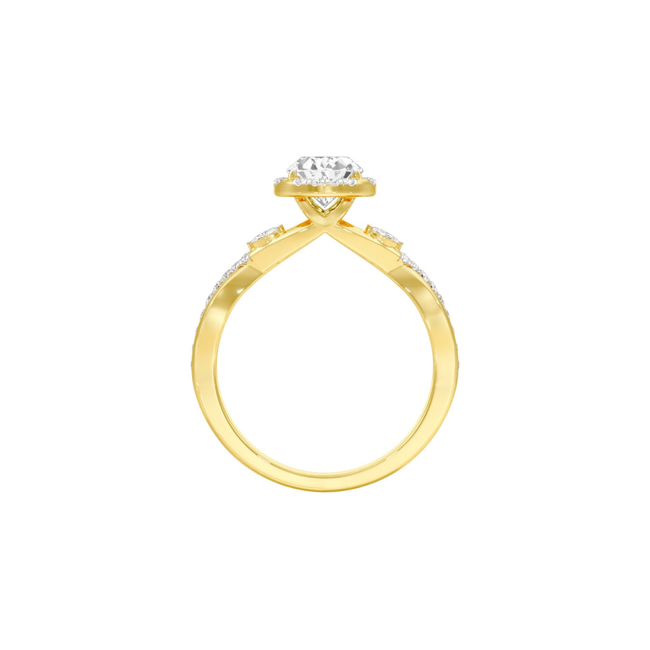 DLR001541 18 KT / Yellow Gold / 22